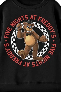 Kids Five Nights at Freddys Freddy's Crew Neck Sweatshirt