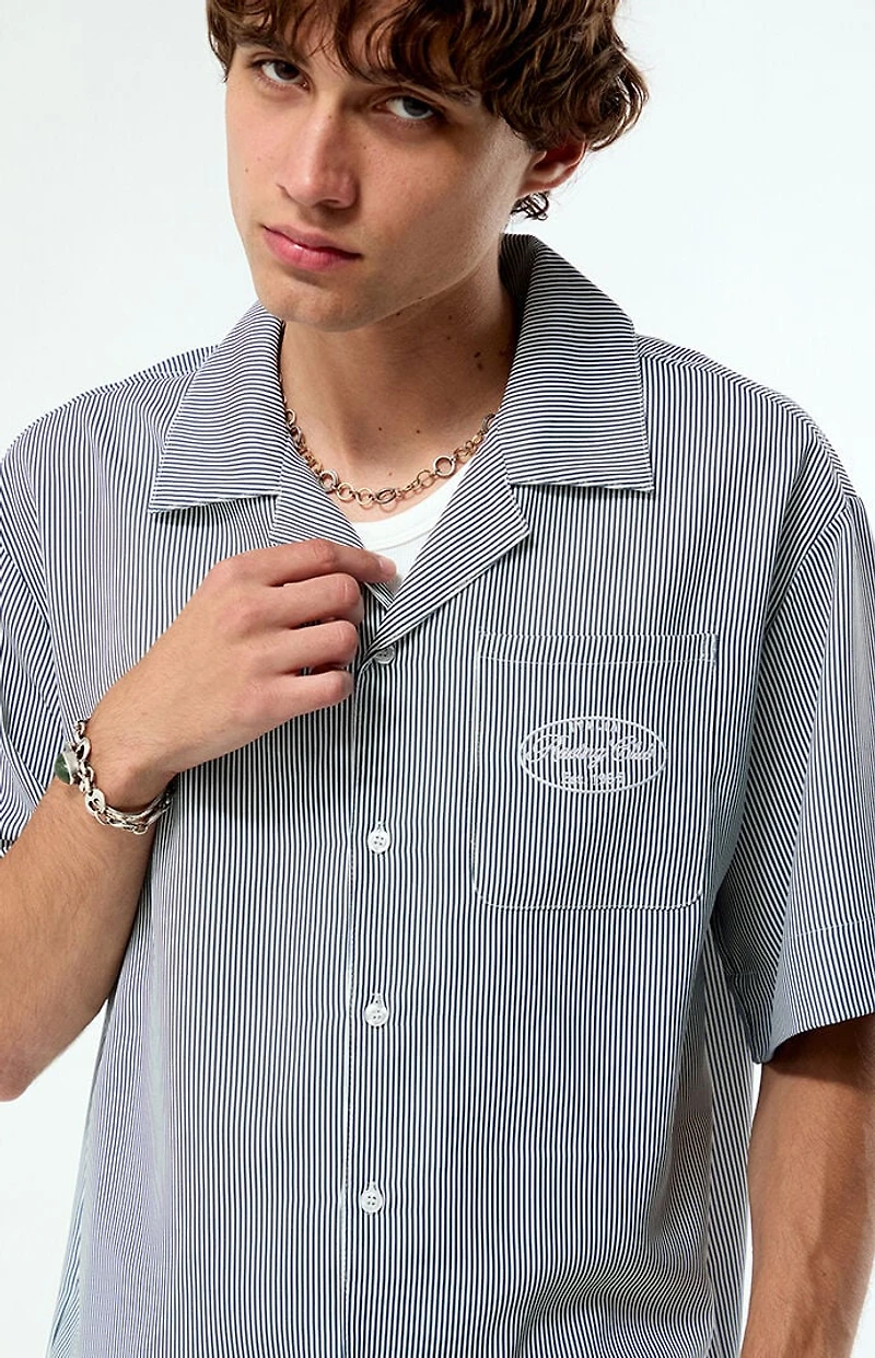 Pacsun Racing Club Plaid Short Sleeve Shirt