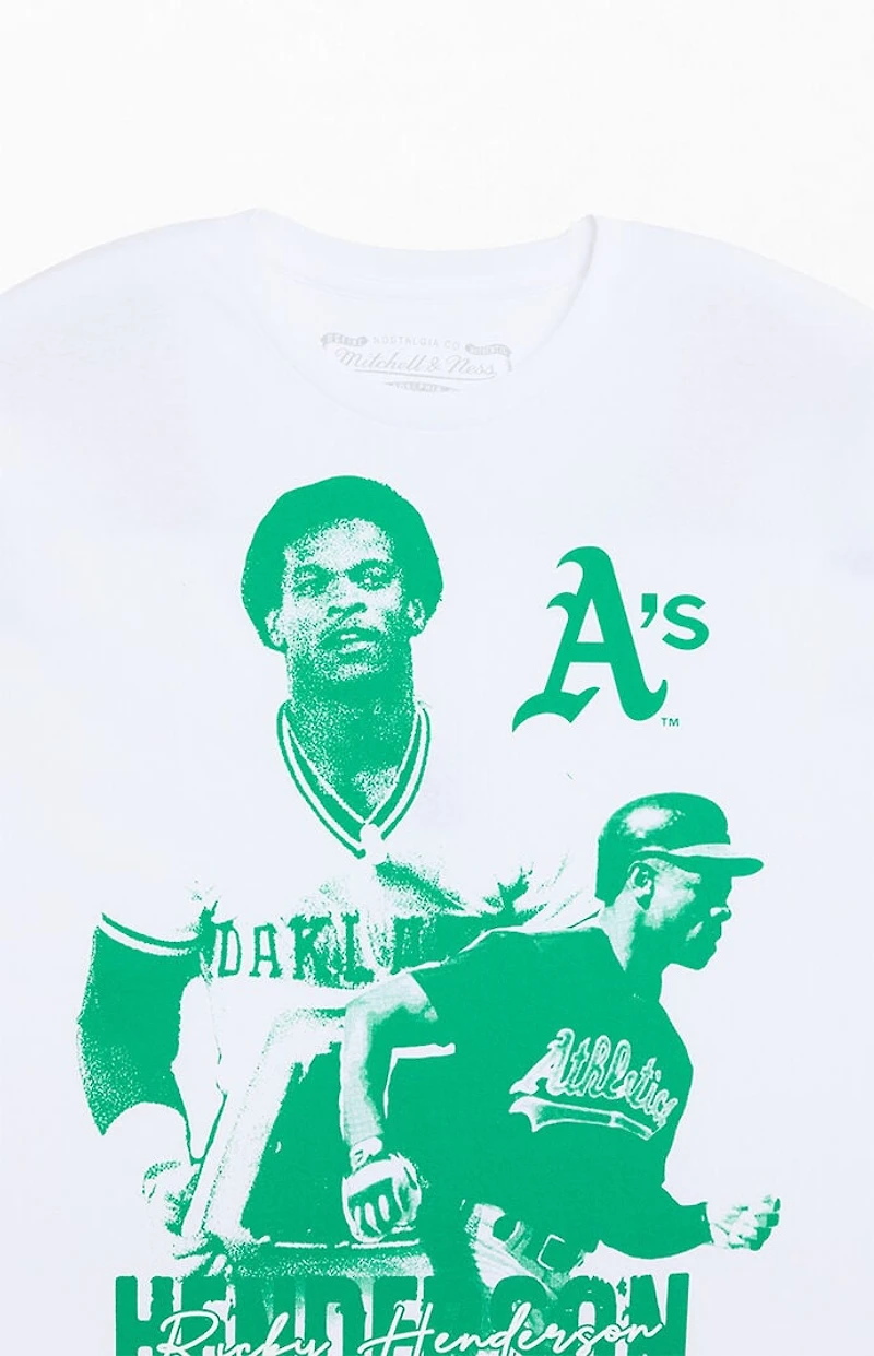 Mitchell & Ness Ricky Henderson No. 24 T-Shirt