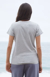 John Galt Silver Chloe Salt Lake City Embroidered T-Shirt