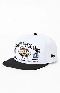 New Era 2001 World Series Diamondbacks vs Yankees Pin Golfer Snapback Hat
