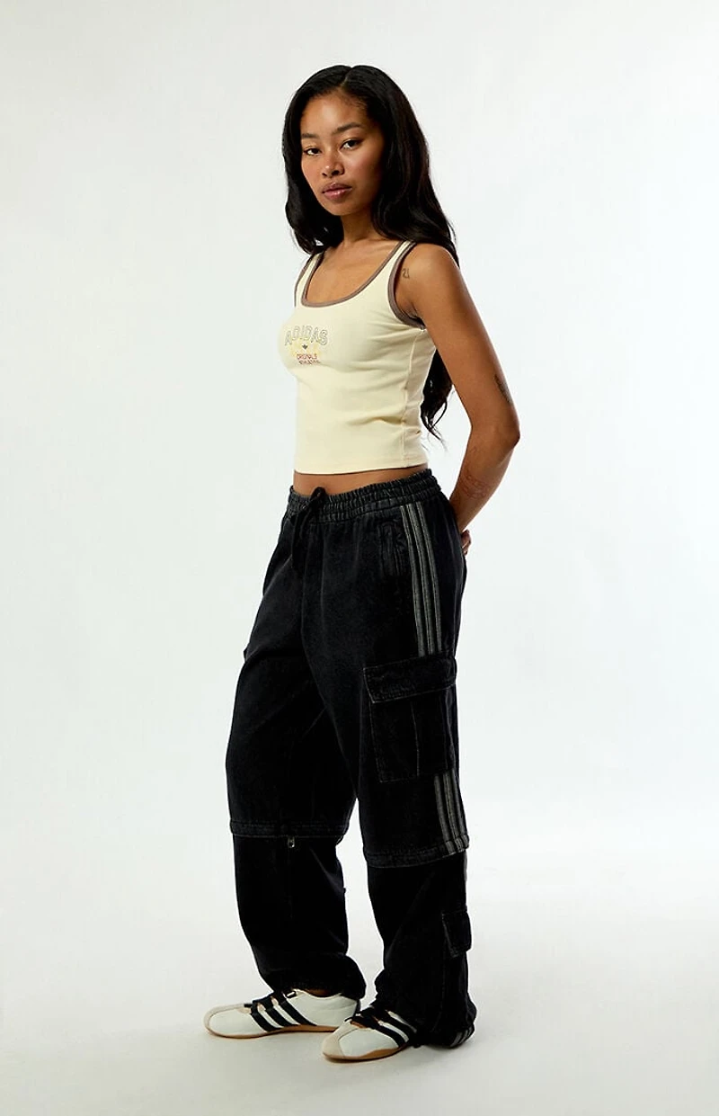 adidas Mid Rise 2-In-1 Cargo Jeans