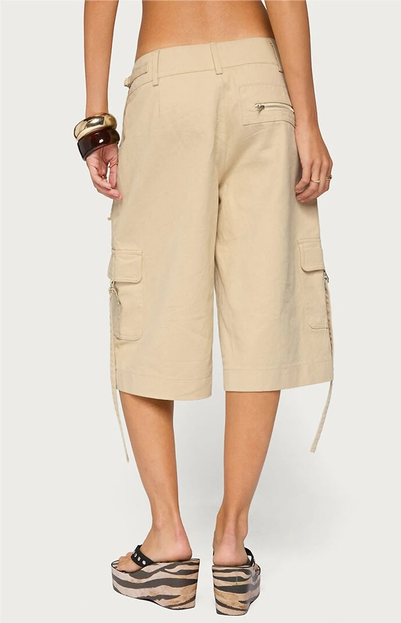 Edikted Avelisse Cargo Bermuda Shorts
