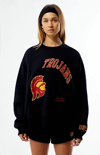 WILD COLLECTIVE x Pacsun USC Trojans Crew Neck Oversized Sweatshirt