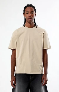 PS Basics Tan Basic Reece T-Shirt
