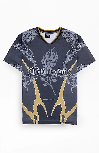 Civil Penta Short Sleeve Soccer Jersey