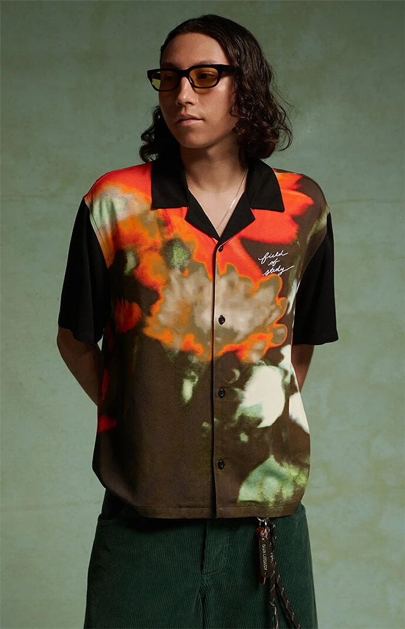 FIELD OF STUDY by Pacsun Grain Woven Camp Shirt