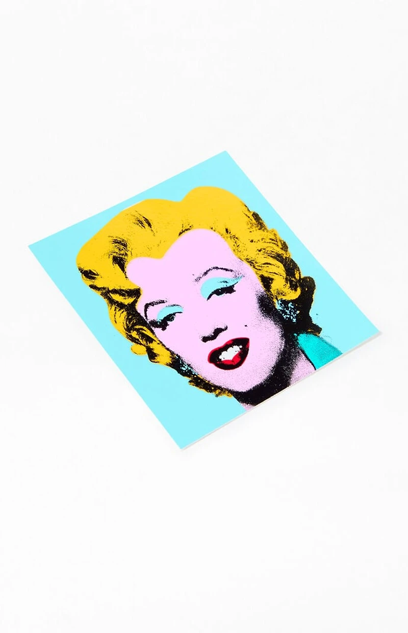 Apply Stickers Shot Sage Blue Marilyn Sticker