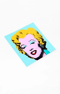 Apply Stickers Shot Sage Blue Marilyn Sticker