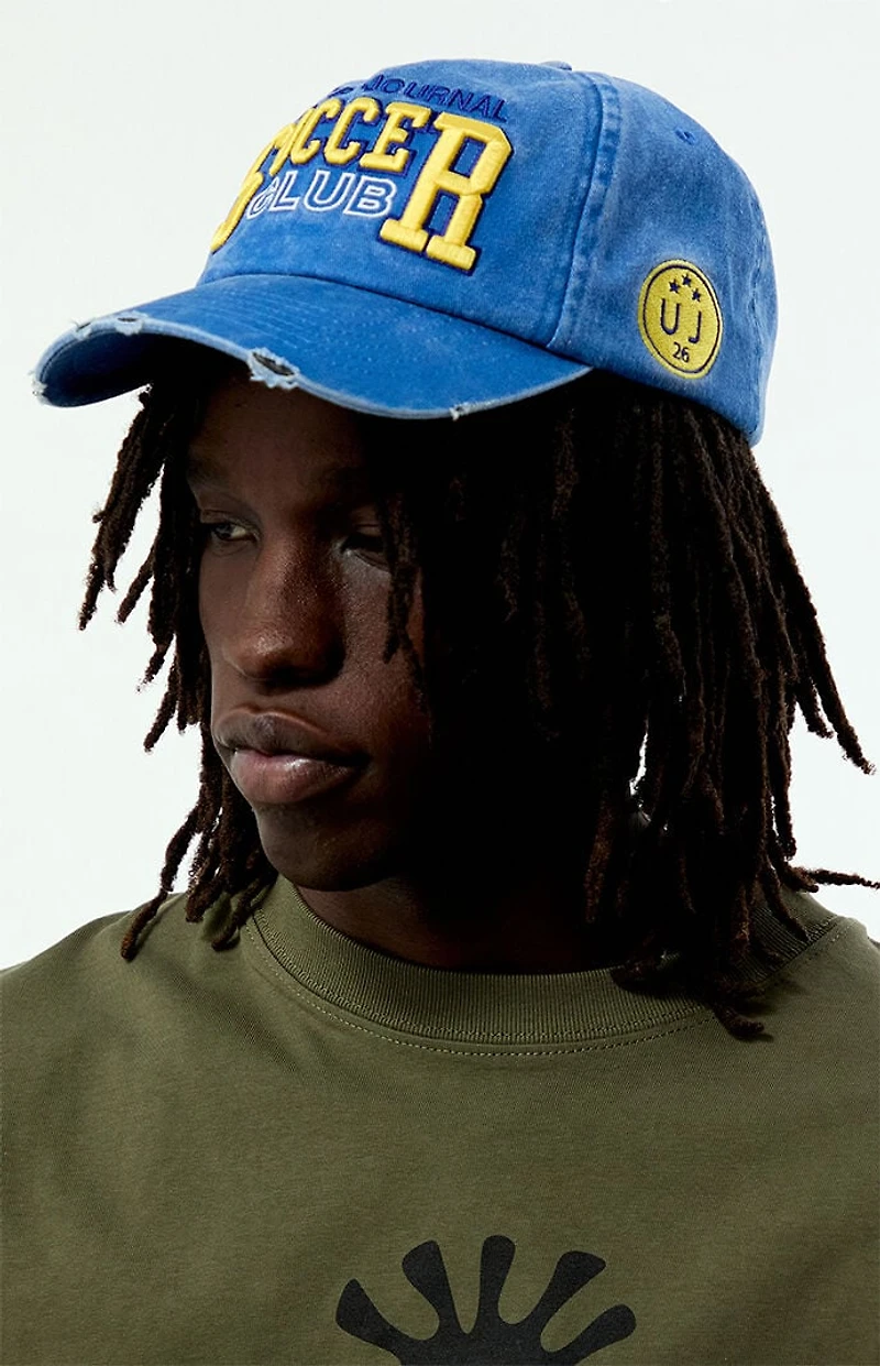 Uniform Journal Soccer Club Ripped Dad Hat