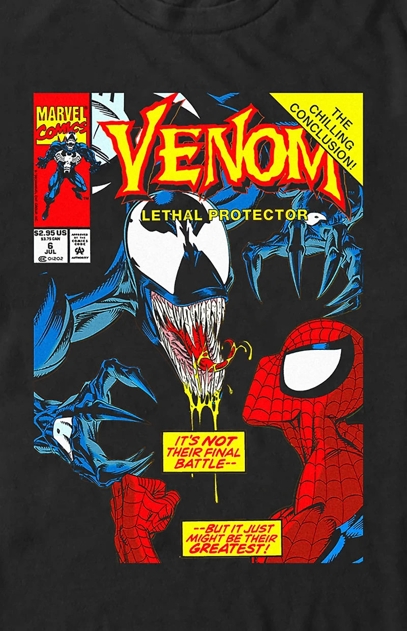 Spider-Man Venom Face Off T-Shirt