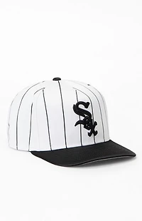 New Era Chicago White Sox 9FIFTY Satin Pinstripe Snapback Hat