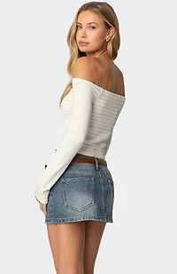 Edikted Aurelie Off Shoulder Top