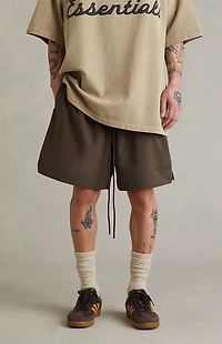 Fear of God ESSENTIALS Brown Active Trace Classic Shorts
