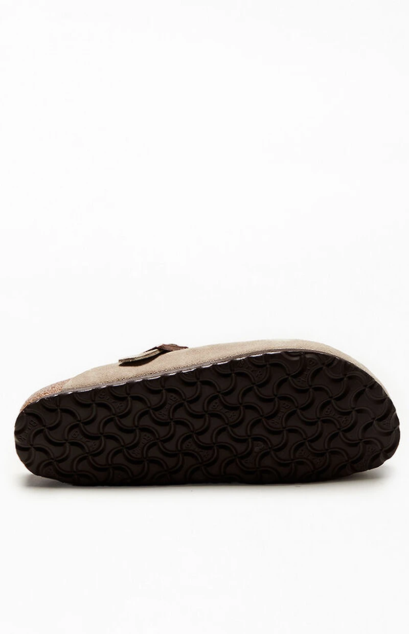 Birkenstock Women's Boston Soft Footbed Clog Taupe