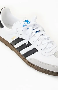 adidas White & Black Samba OG Shoes