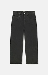 WeSC America Inc Jay Black Wash Wide Leg Jeans
