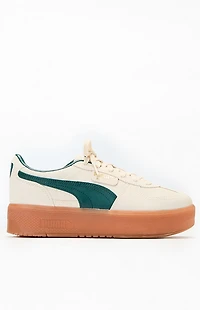 Puma Women's Green Palermo Elevated Sneakers
