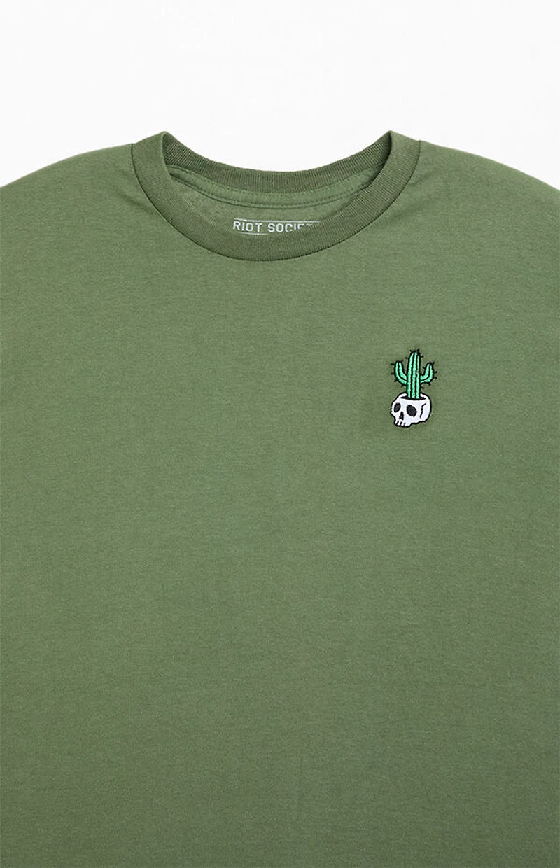 Riot Society Cacti Skull T-Shirt