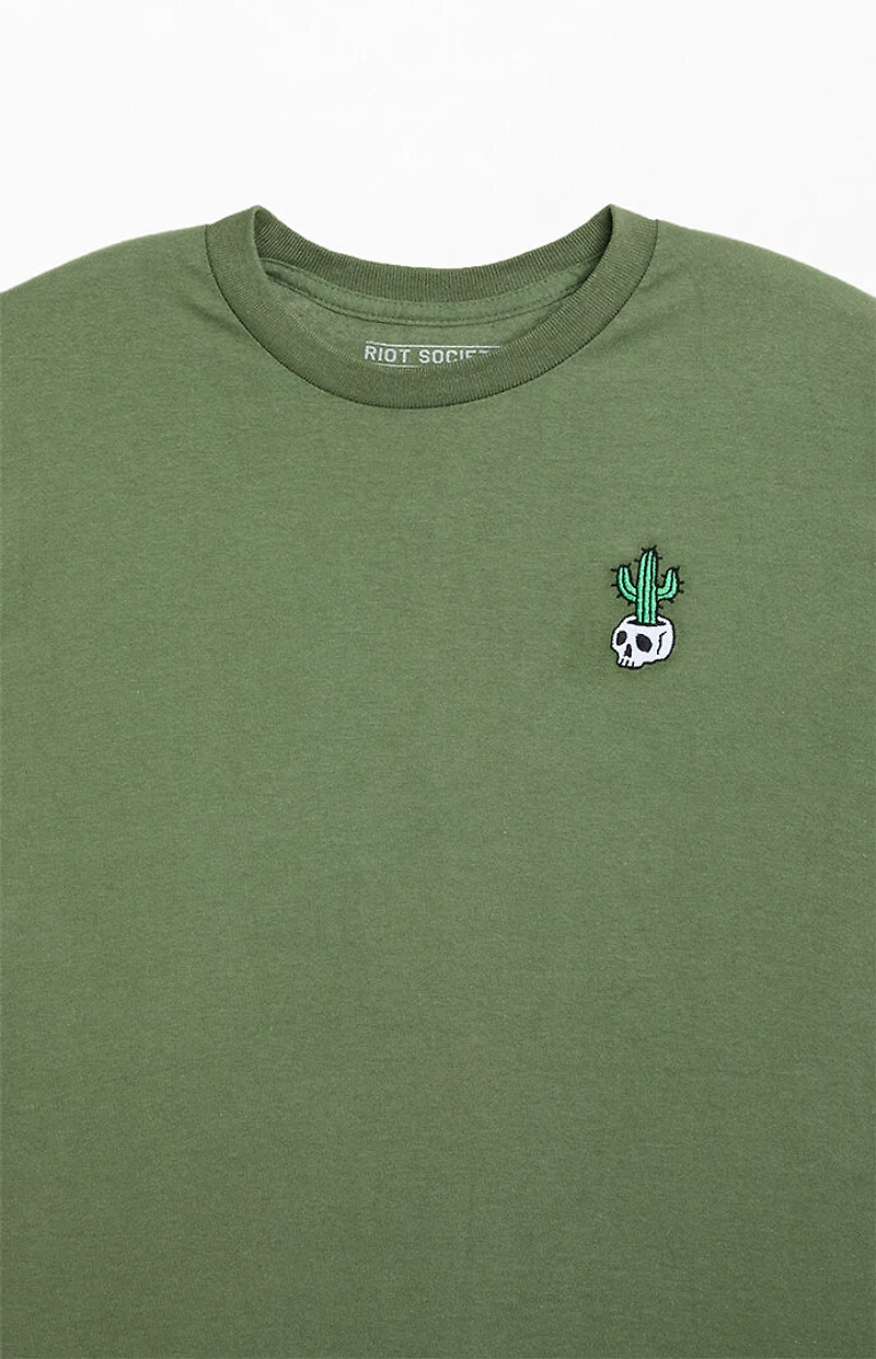 Riot Society Cacti Skull T-Shirt
