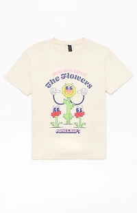 Kids Minecraft Flowers T-Shirt
