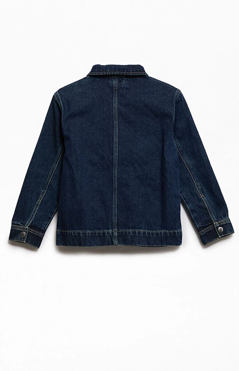 Pacsun Kids Casyon Rinse Wash Jean Jacket