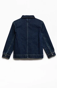 Pacsun Kids Casyon Rinse Wash Jean Jacket