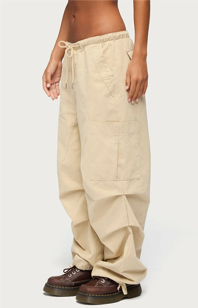 Edikted Emzi Baggy Cotton Cargo Pants