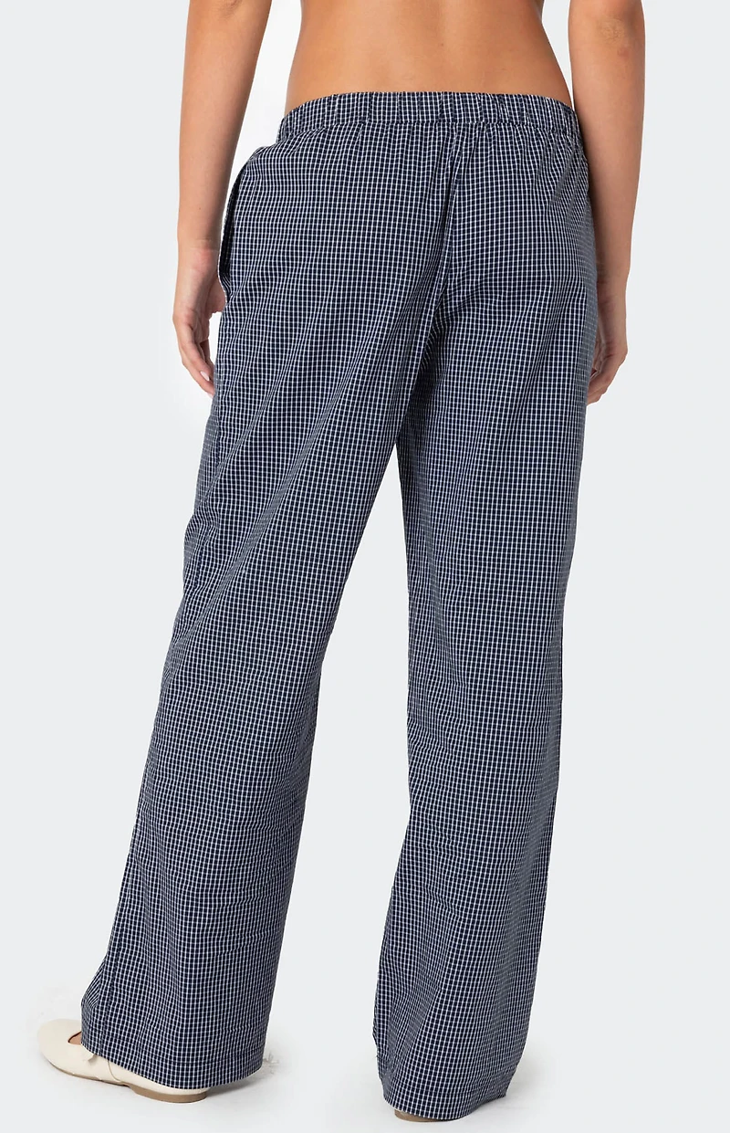 Edikted Ellery Checkered Pants