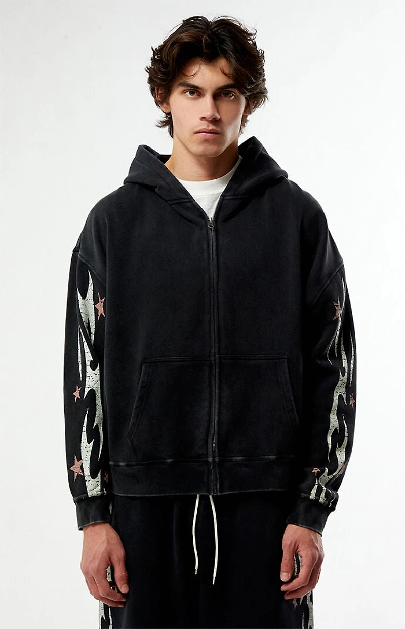 Pacsun Cyber Full Zip Hoodie