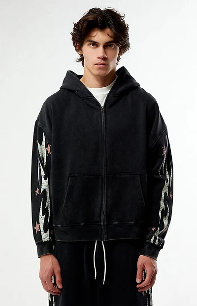Pacsun Cyber Full Zip Hoodie