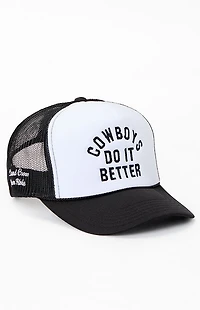 Diamond Cross Ranch Cowboys Do It Better Trucker Hat