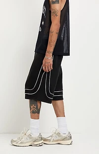 Pacsun Piping Fleece Baggy Sweat Shorts