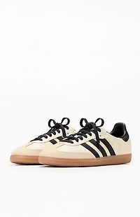 adidas Women's Black & Cream Samba OG Sneakers