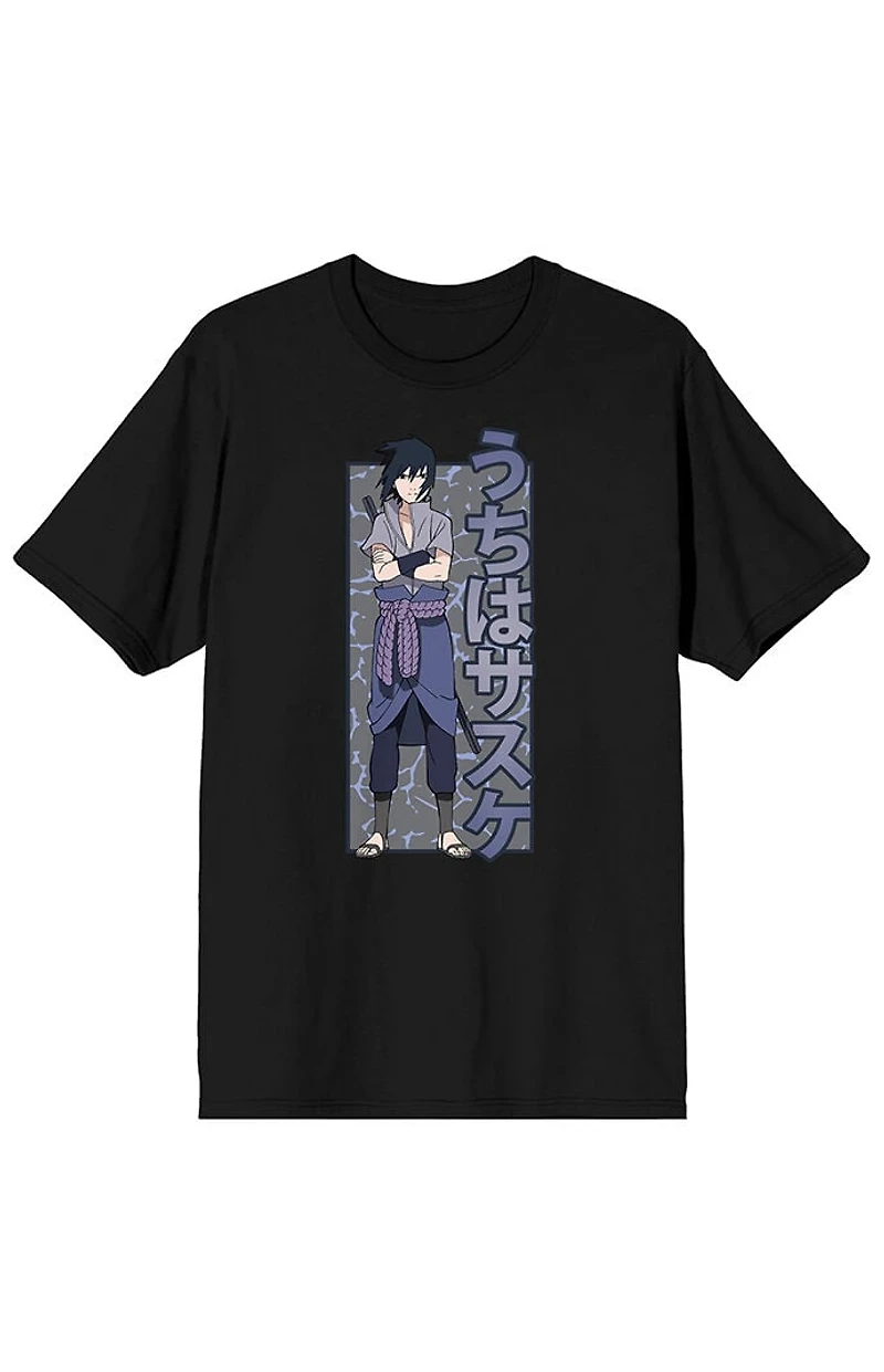 Naruto Shippuden Sasuke Anime T-Shirt