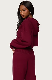 Edikted Russell Knit Hooded Cardigan