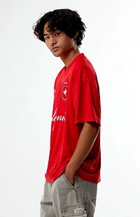 Pacsun Red California Mesh Jersey