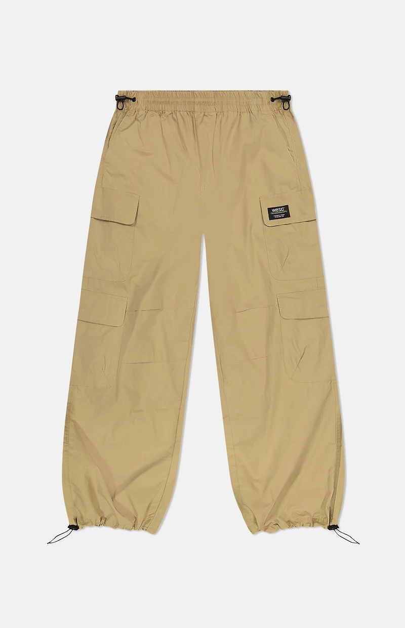 WeSC Parachute Wide Leg Baggy Trousers