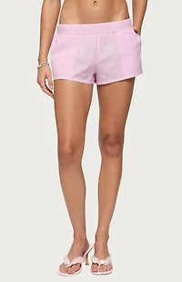 Edikted Amaliah Striped Shorts