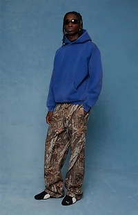 Pacsun Camo Fleece Extreme Baggy Sweatpants
