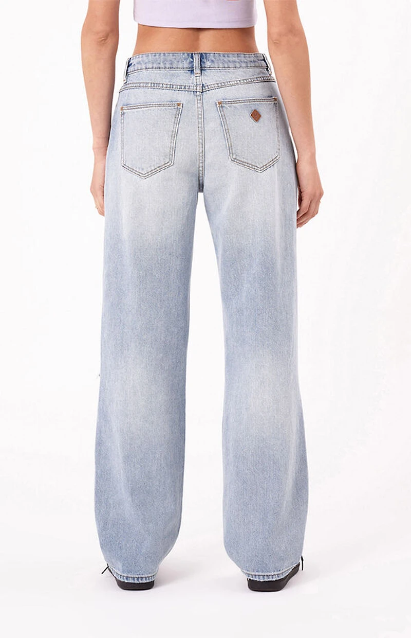 ABRAND 95 Luca Rip Low Rise Baggy Jeans