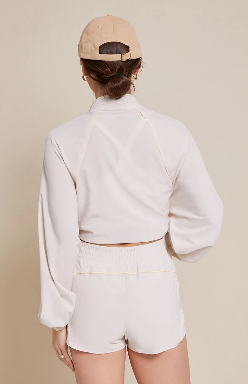 PAC 1980 Active Piping Dolphin Hem Track Shorts