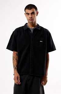 Obey Owens Denim Short Sleeve Shirt