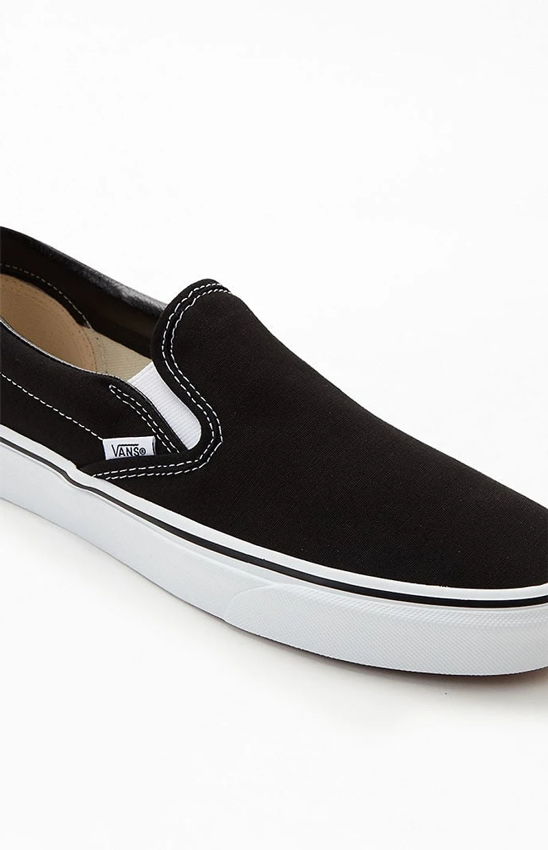 Vans Classic Slip-On Black Shoes