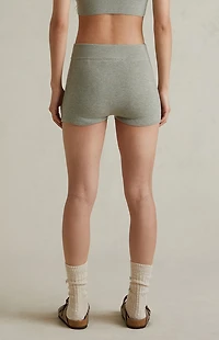 Fear of God ESSENTIALS Women's Abbey Stone Knit Boxer Shorts