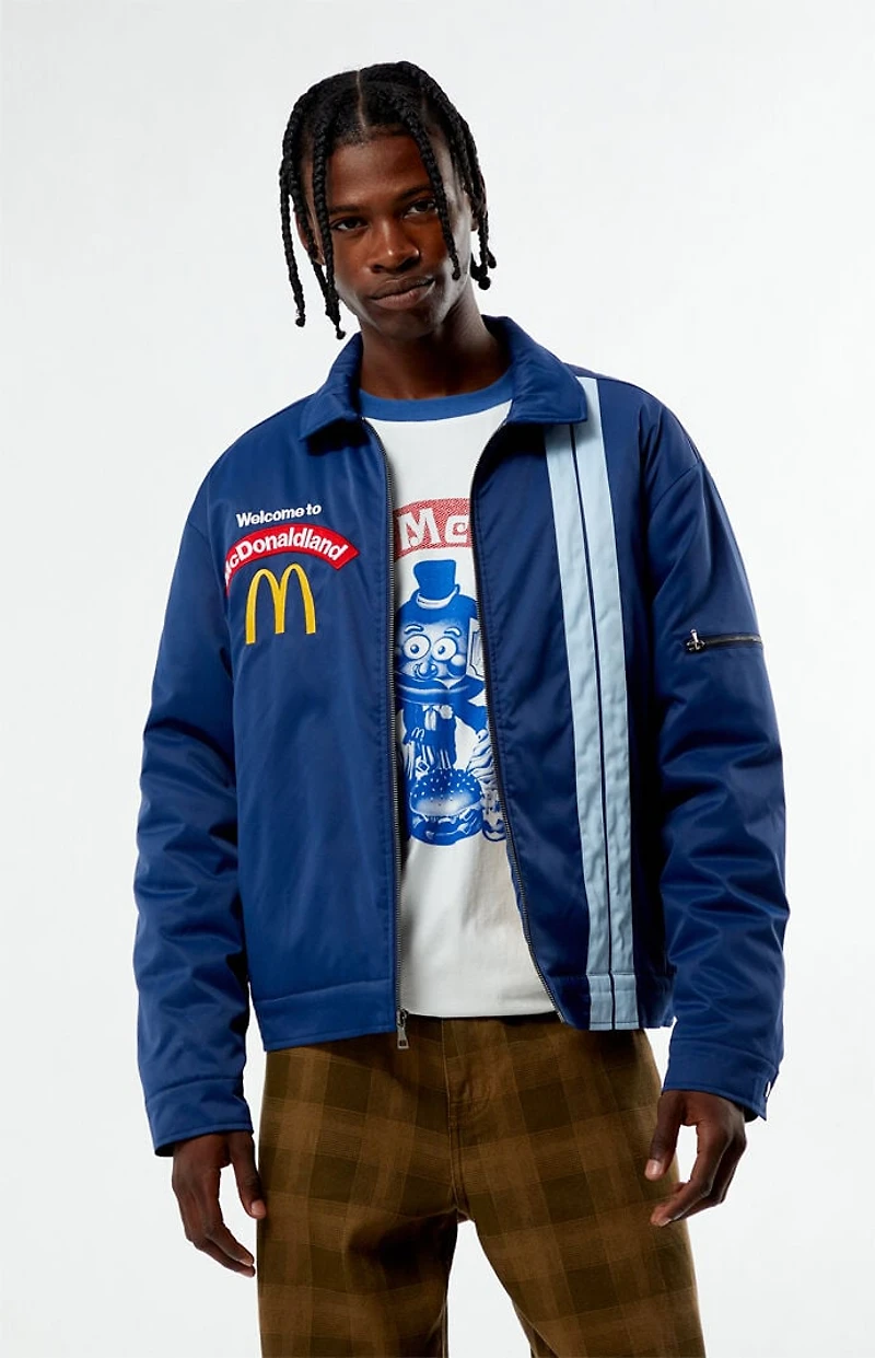 McDonaldland Welcome Stripe Coach Jacket