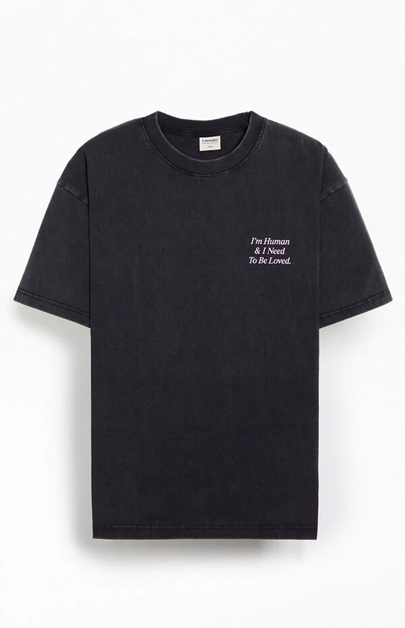 LAVENDER I'm Human T-Shirt