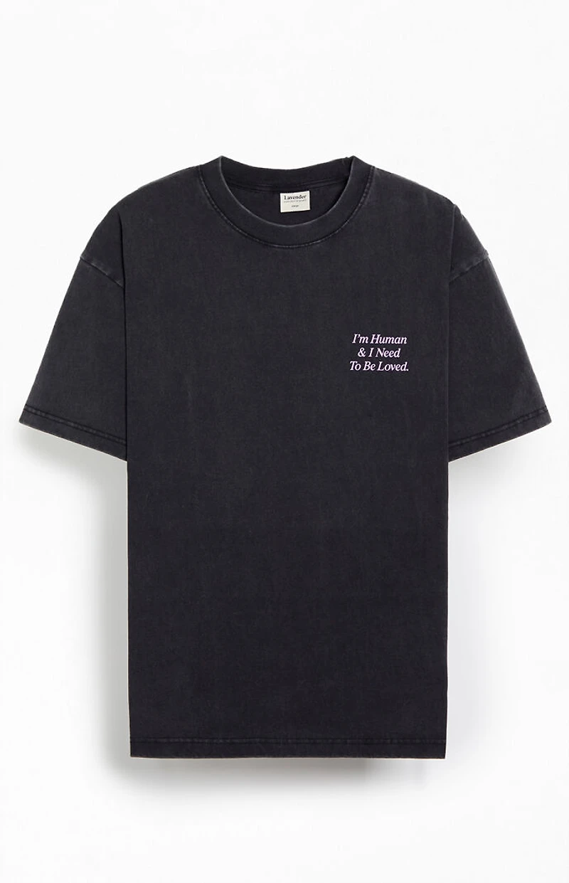LAVENDER I'm Human T-Shirt