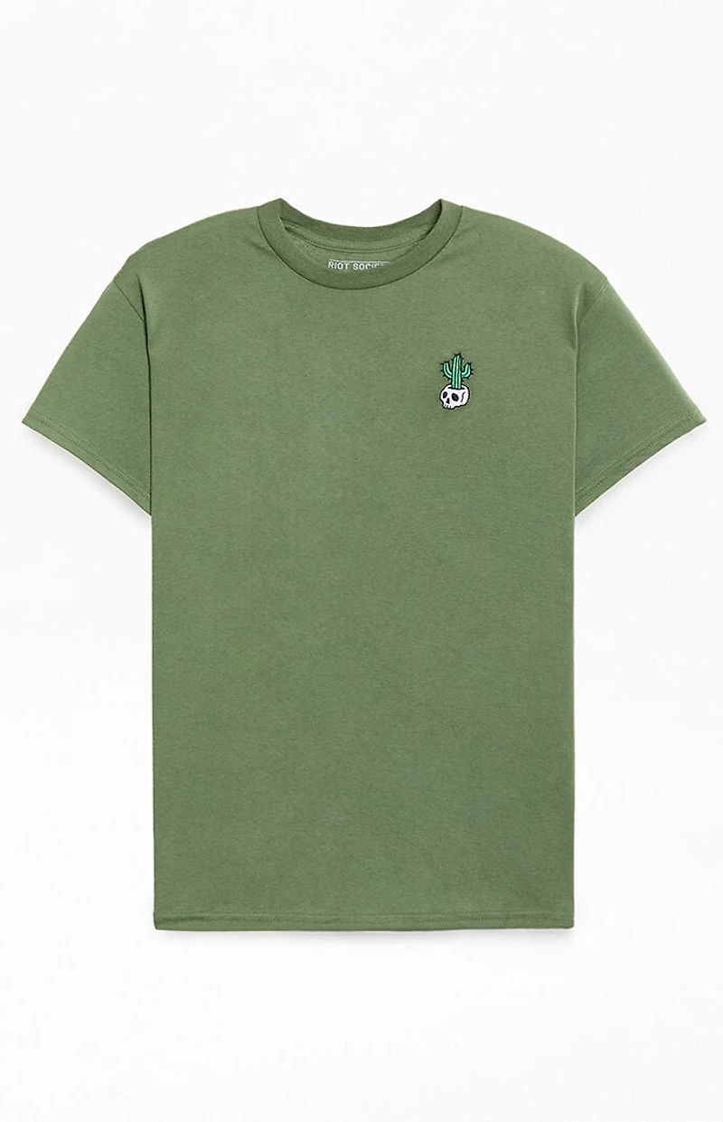 Riot Society Cacti Skull T-Shirt