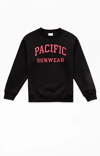 Pacsun Kids Black Crew Neck Sweatshirt